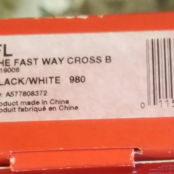 Speedo The Fast Way Crossback One piece Swimsuit Black/White Sz. 24 NWT - Picture 5 of 6